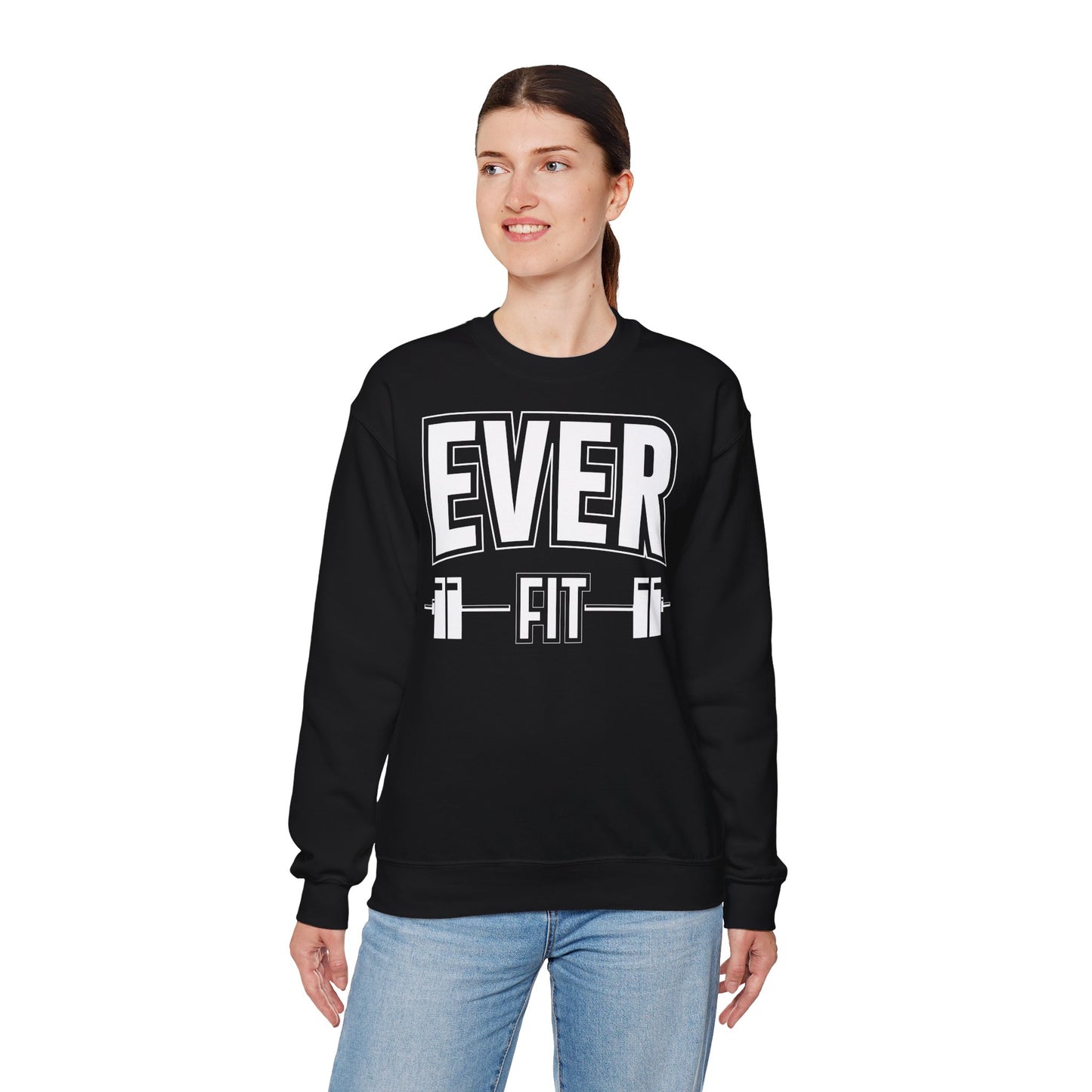 Ever Fit Unisex Sweatshirt - Cozy Workout Apparel for Fitness Enthusiasts