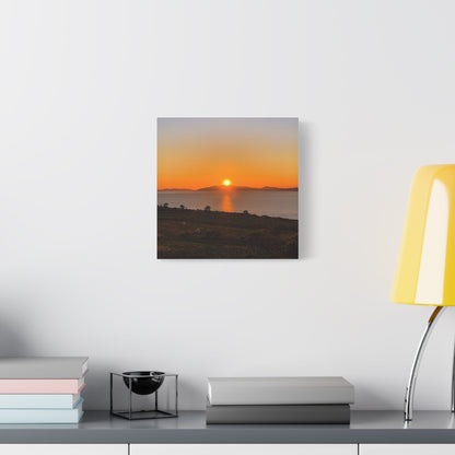 Sunset Ring of Kerry Matte Canvas, Stretched, 1.25"