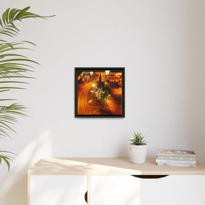 Listowel Church Matte Canvas, Framed (Multi-color)
