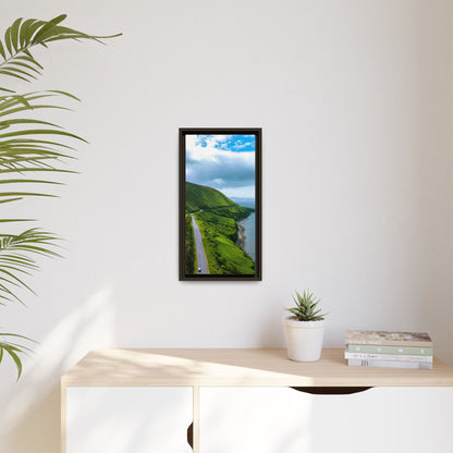 Ring of Kerry Drive Matte Canvas, Framed (Multi-color)
