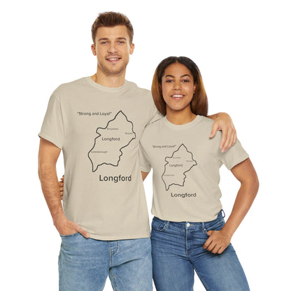 Longford Unisex Heavy Cotton Tee White Edition