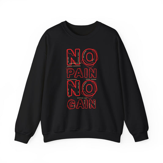Motivational Unisex Heavy Blend™ Crewneck Sweatshirt - No Pain No Gain