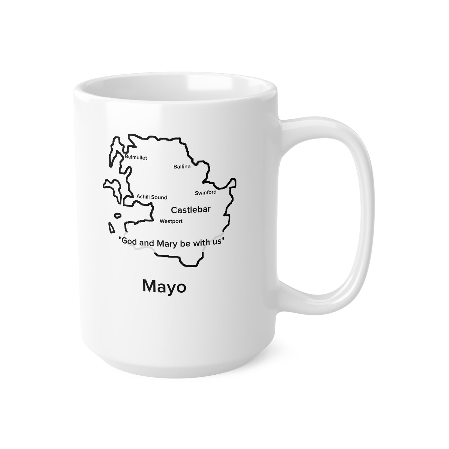 Mayo Ceramic Coffee Cup - 11oz & 15oz