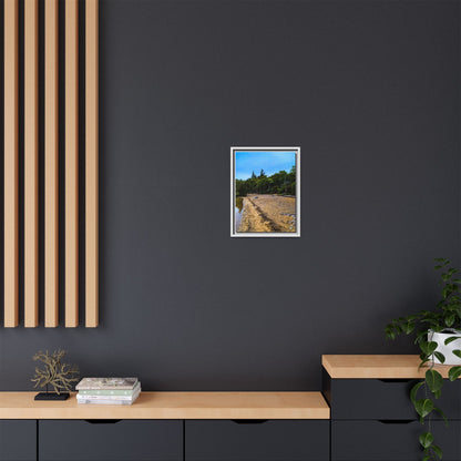 Killarney Beach Matte Canvas, Framed (Multi-color)