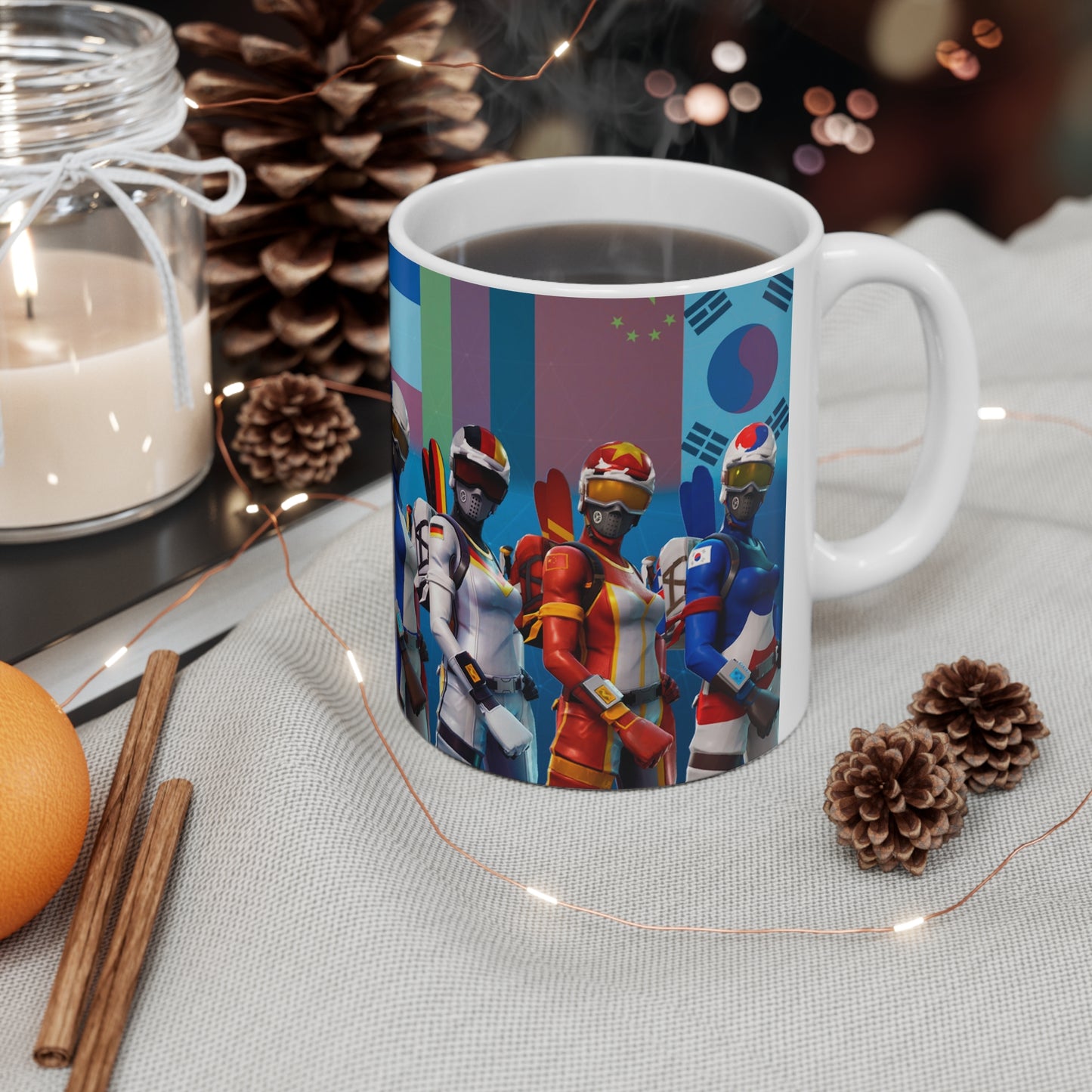 Fortnite-Themed Ceramic Coffee Cups - 11oz & 15oz - Perfect Gamer Gift