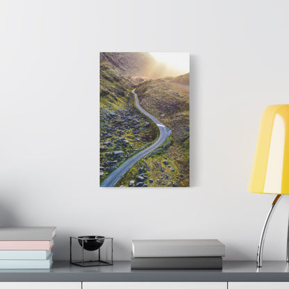 Valley Road Matte Canvas, Stretched, 1.25"