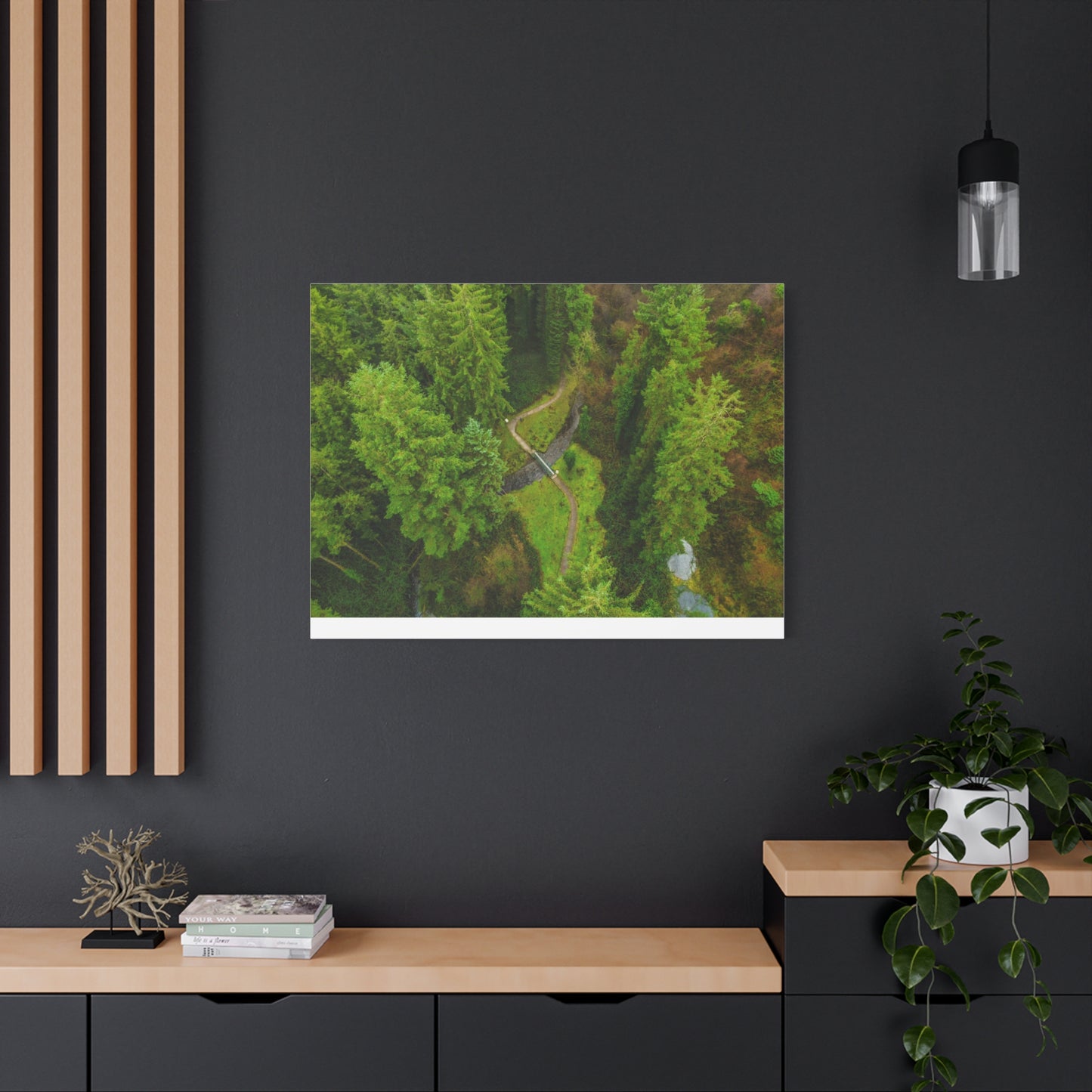 Glanageenty Forest Matte Canvas, Stretched, 1.25"