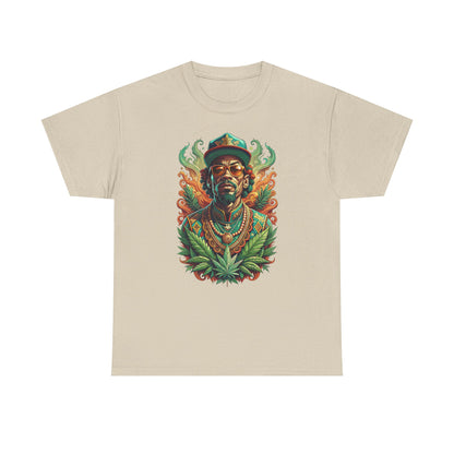 Reggae Lion Tee — Rasta Portrait Graphic T-Shirt