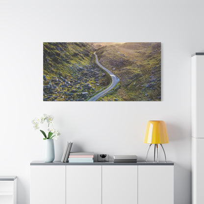 Valley Road Matte Canvas, Stretched, 1.25"