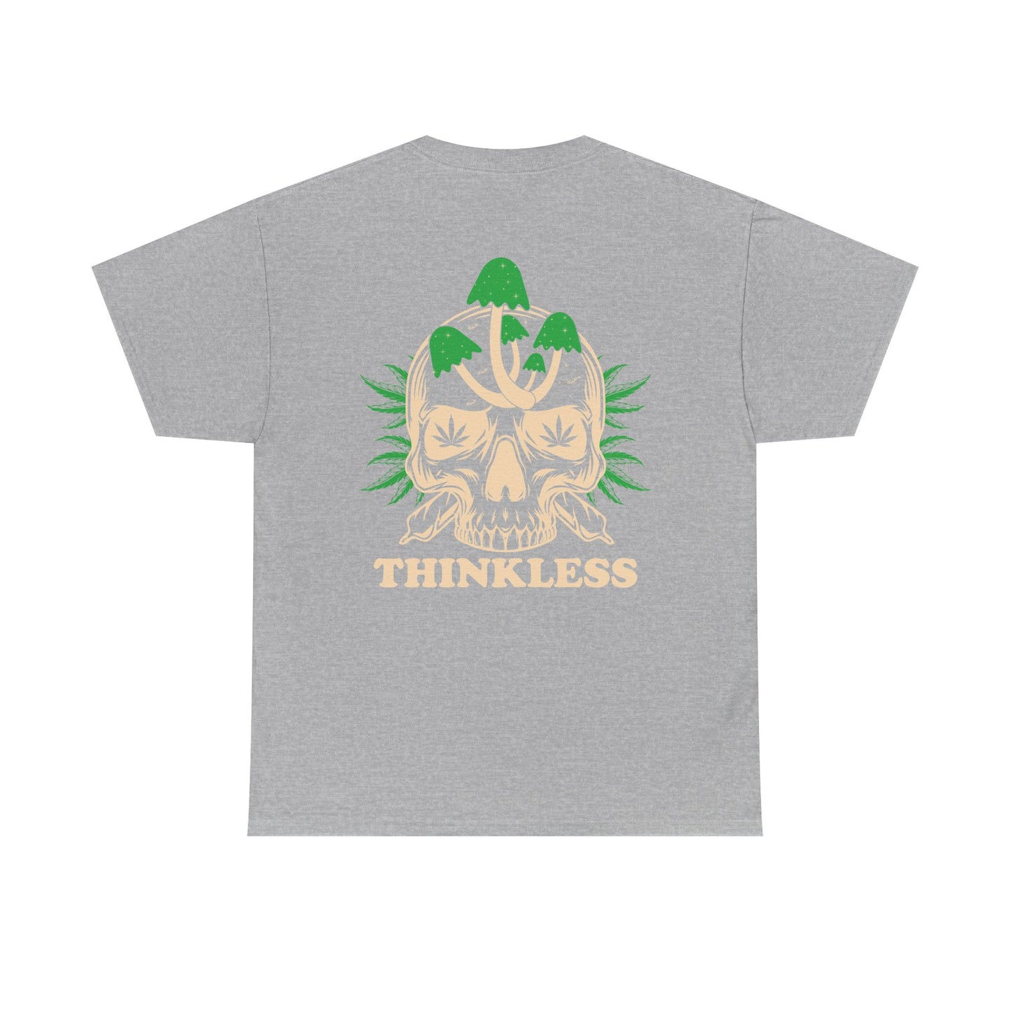 Mushroom Skull 'THINKLESS' T-Shirt