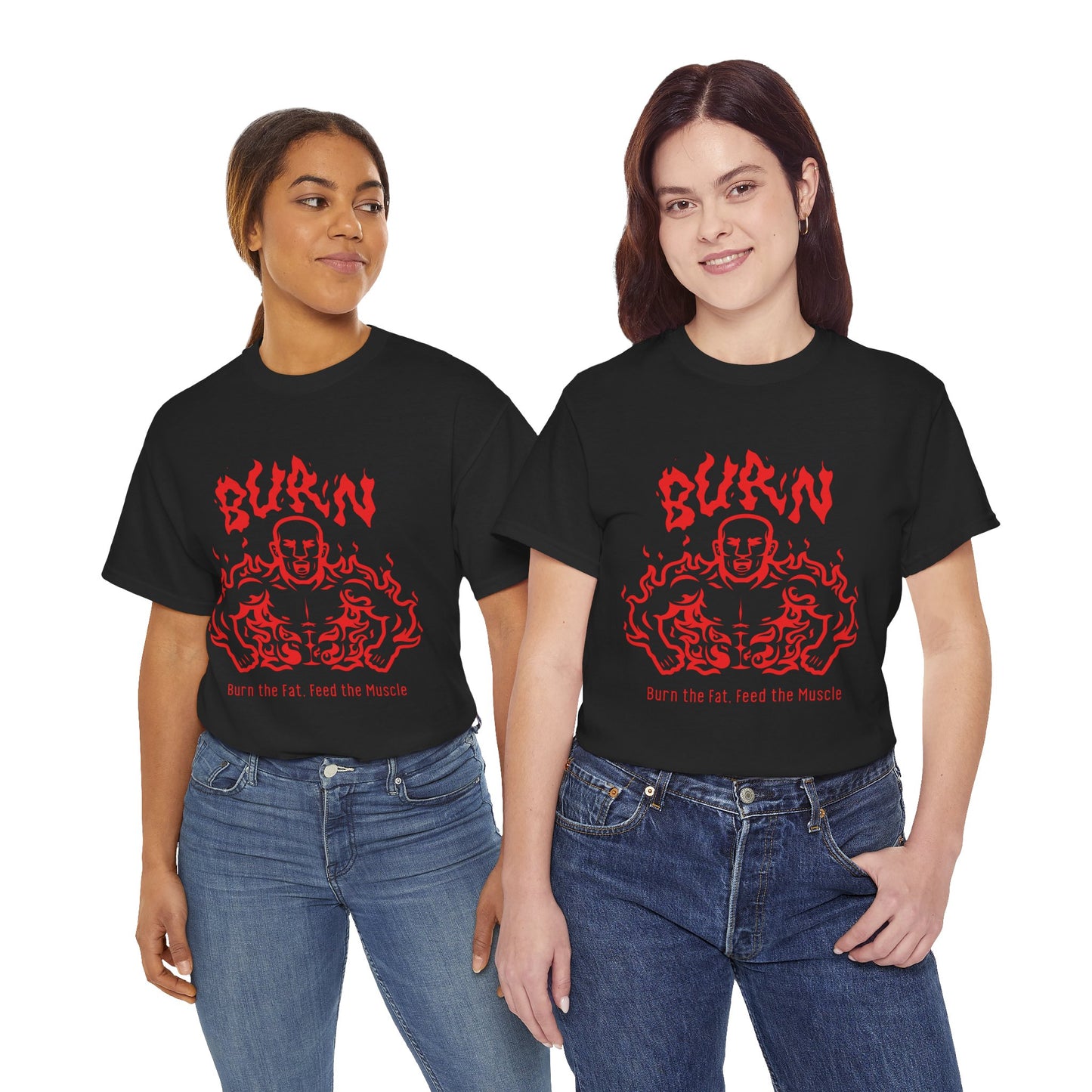 Burn Unisex Heavy Cotton Tee