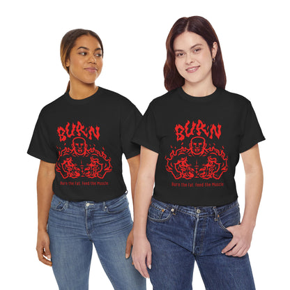 Burn Unisex Heavy Cotton Tee