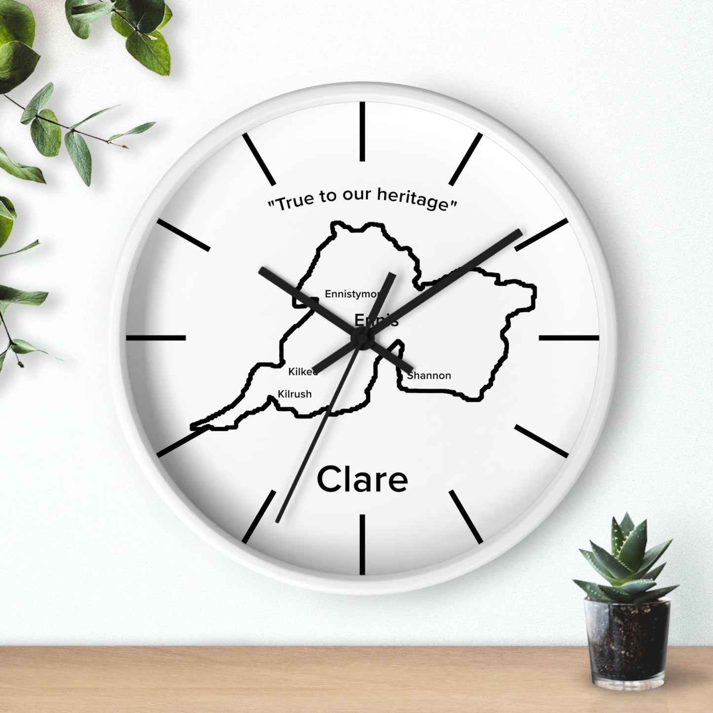 Clare County Wall Clock