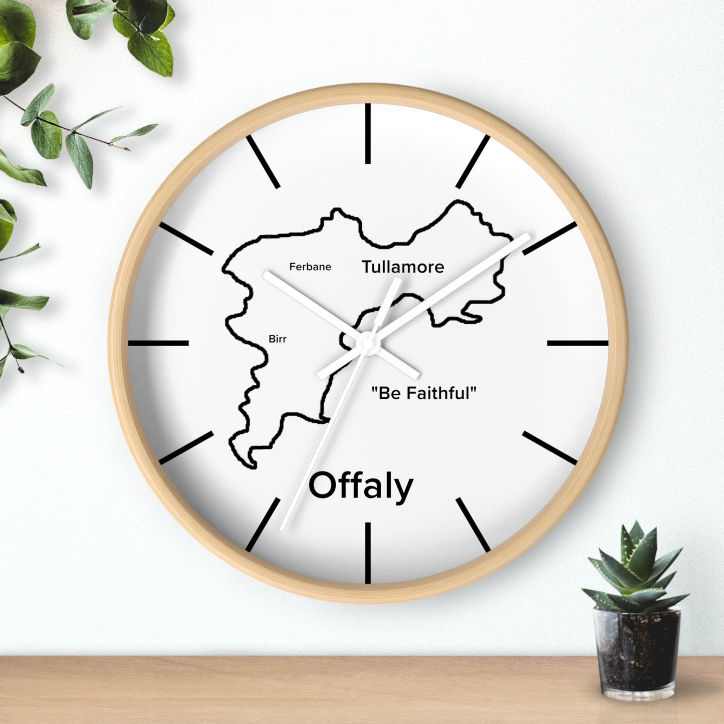 Offaly County Wall Clock