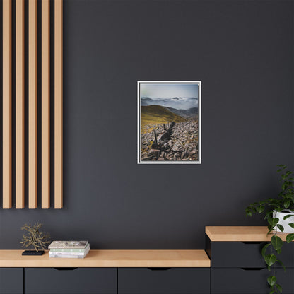 Wall Matte Canvas, Framed (Multi-color)