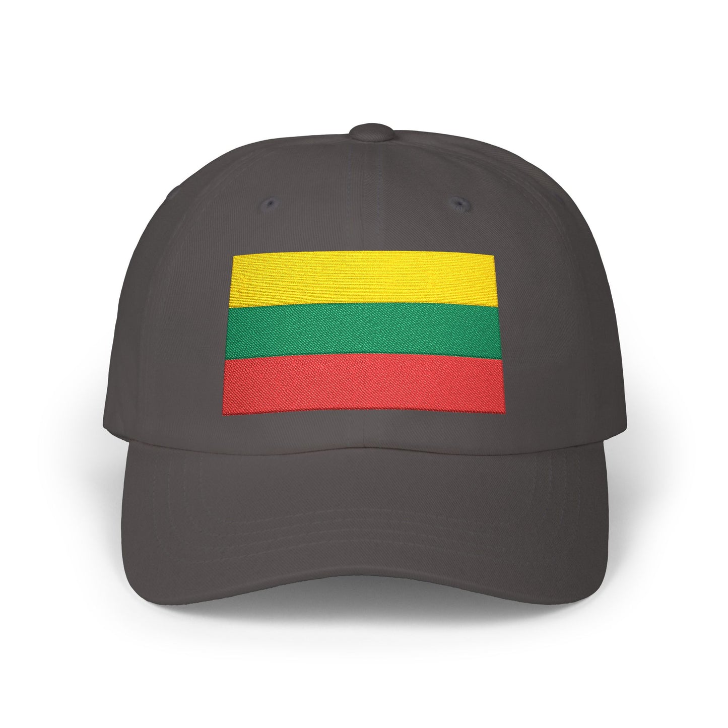 Lithuania Flag Embroidered Classic Dad Cap - Stylish Cotton Hat for Men