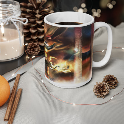 Naruto-Inspired Ceramic Coffee Mugs | 11oz & 15oz | Anime Art Gift for Fans