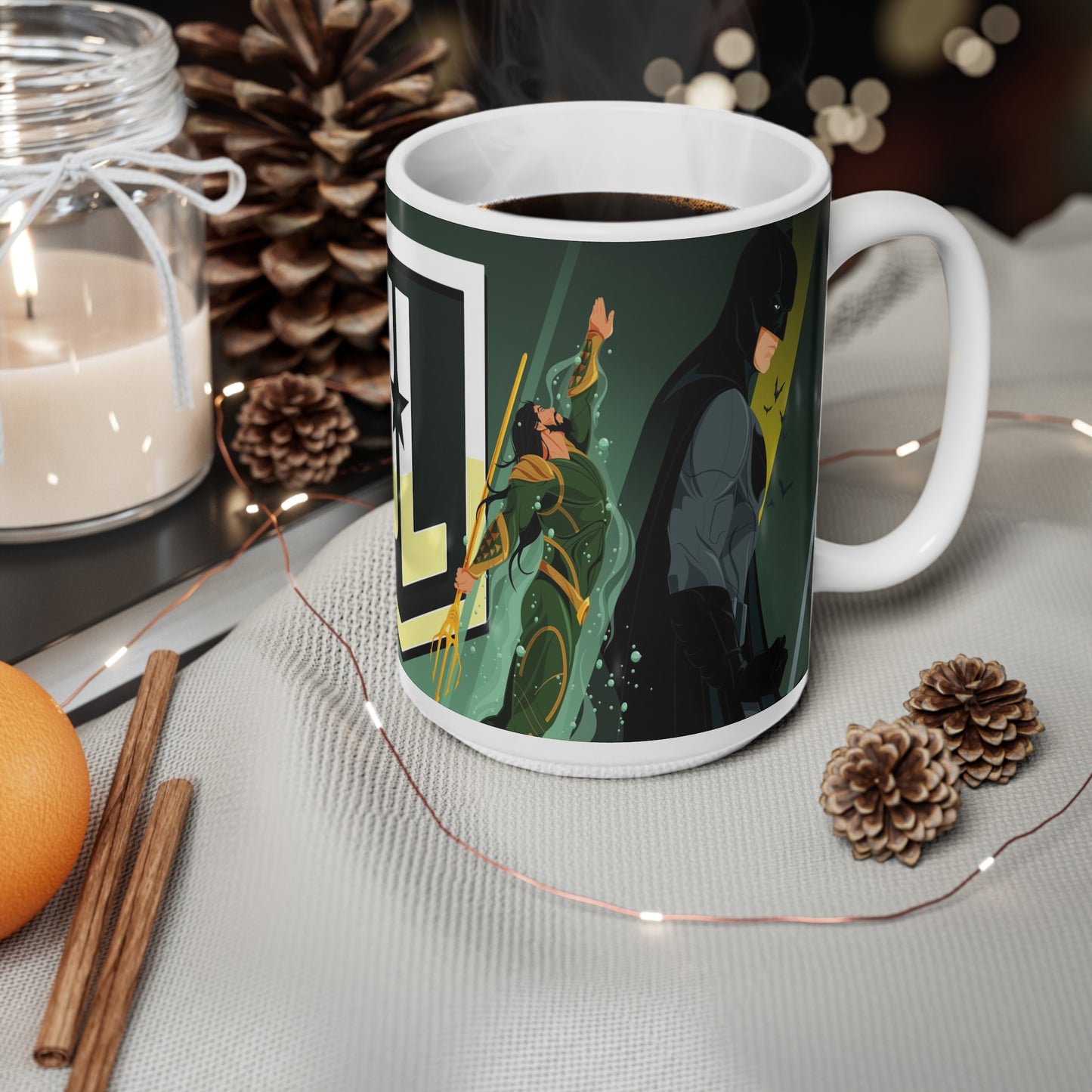 Superhero Ceramic Coffee Cups - 11oz & 15oz - Perfect for Fans & Collectors