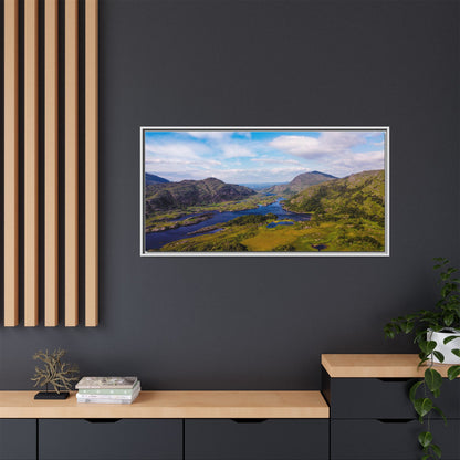 Ladies View Killarney Matte Canvas, Framed (Multi-color)