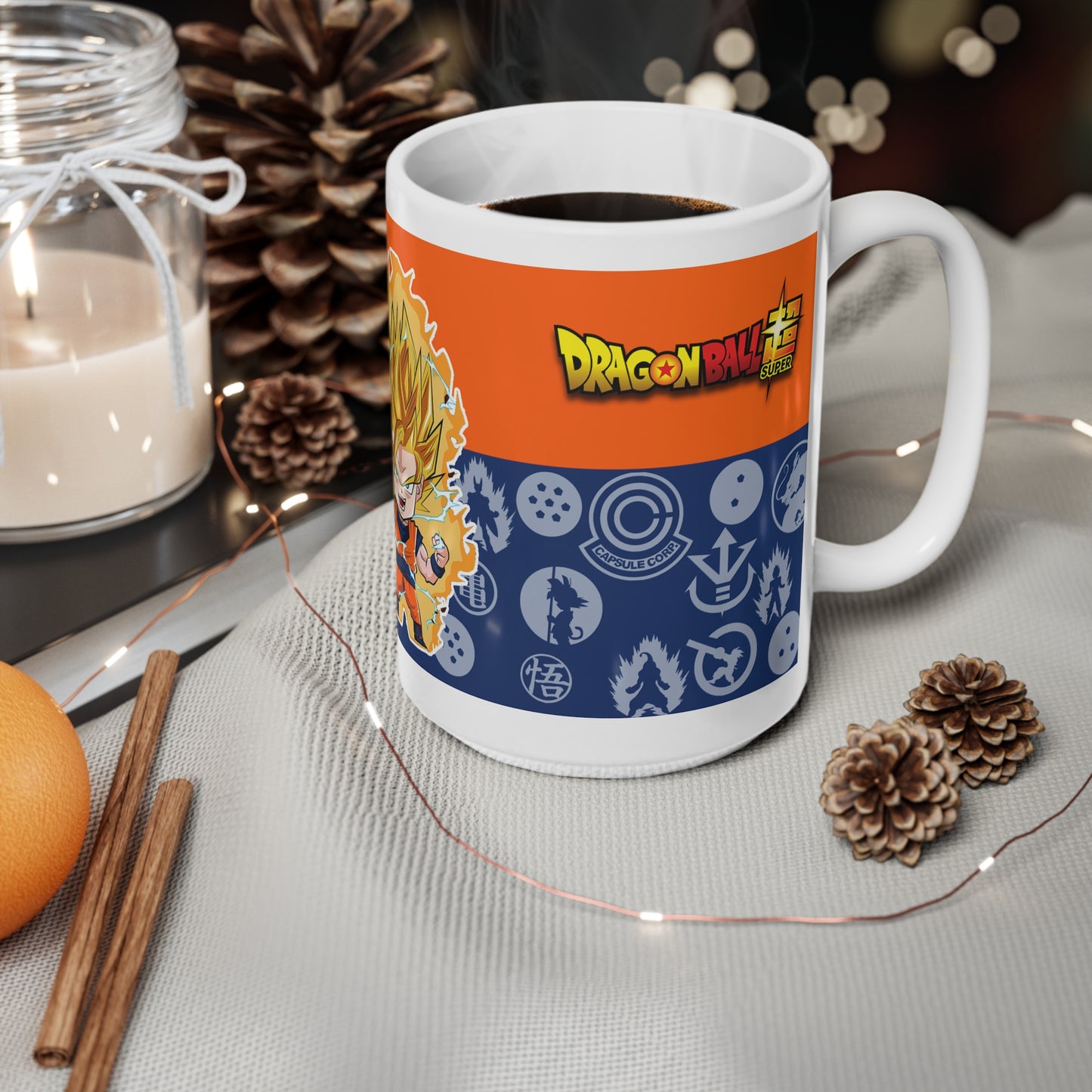 Dragon Ball Super Ceramic Coffee Cup - 11oz & 15oz | Perfect for Fans and Collectors