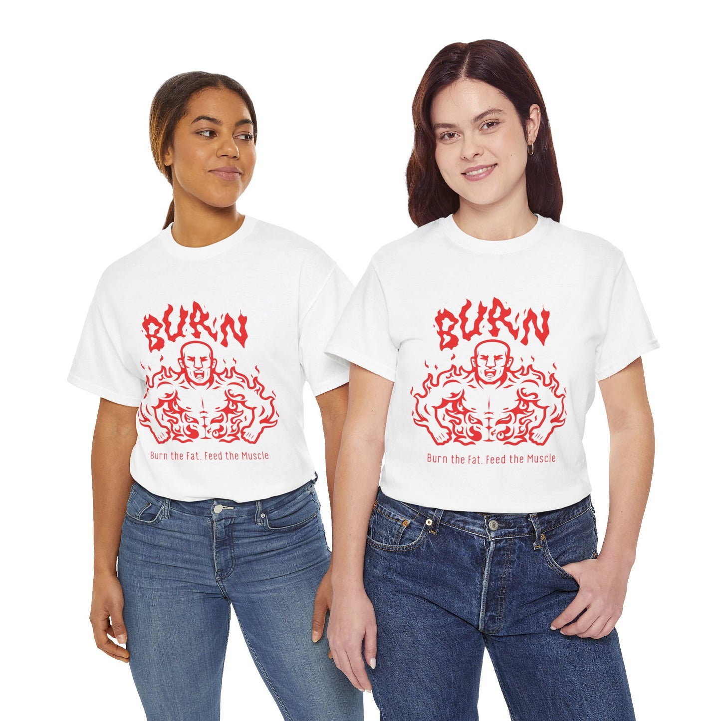 Burn Unisex Heavy Cotton Tee