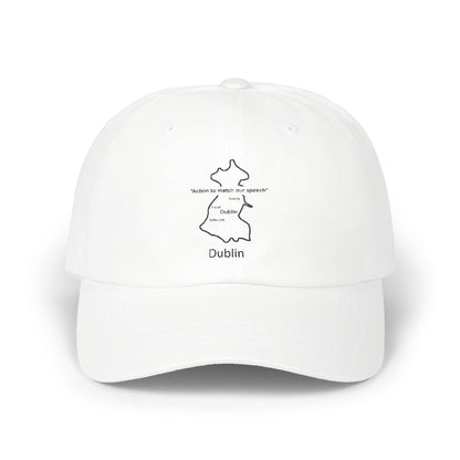Dublin - Stylish White Hat for Everyday Wear