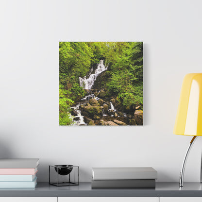 Torc waterfall Matte Canvas, Stretched, 1.25"