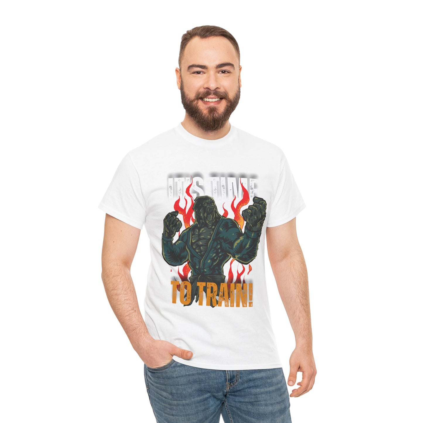 Its Time To Train Unisex Heavy Cotton Tee