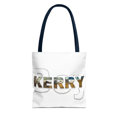 Kerry Boy White Tote Bag (AOP)