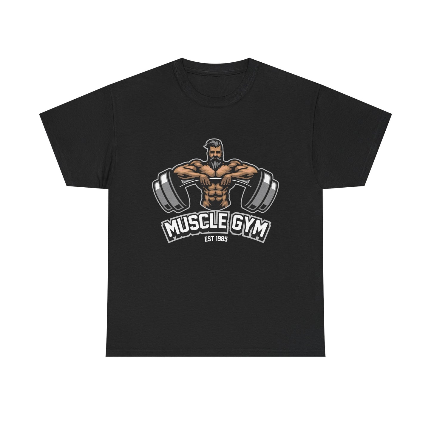Muscle Gym Unisex Heavy Cotton Tee