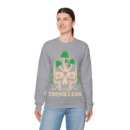 Mushroom Skull 'THINKLESS' Sweatshirt