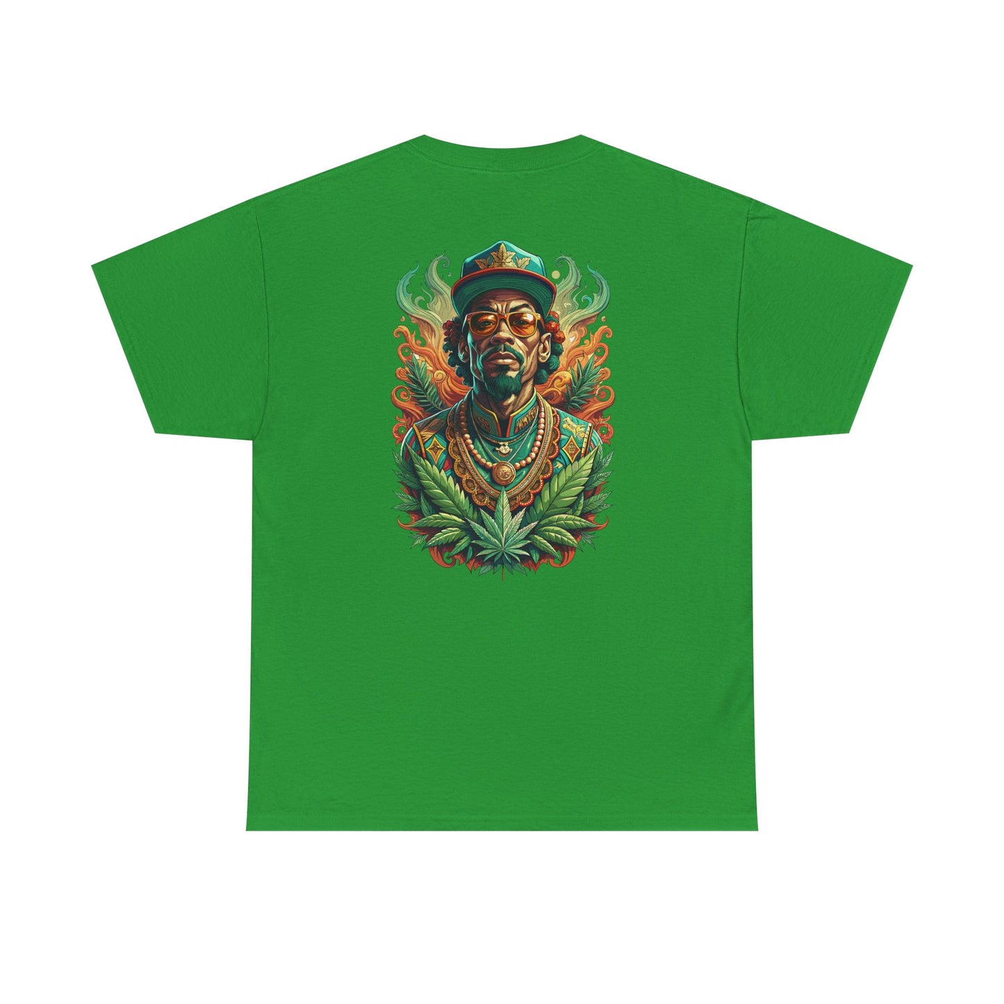 Reggae Lion Tee — Rasta Portrait Graphic T-Shirt