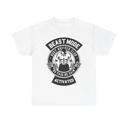 Beast Mode Unisex Heavy Cotton Tee - Body Builder Club Motivation
