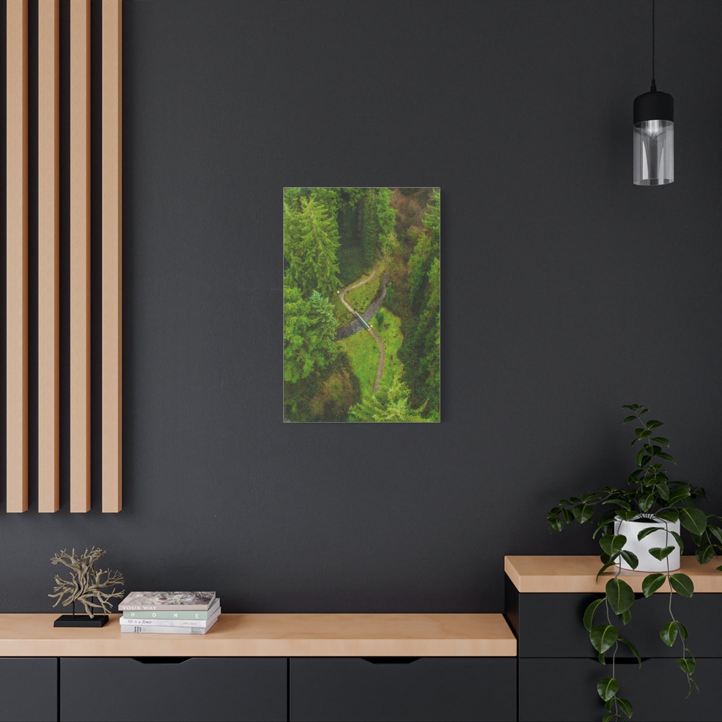 Glanageenty Forest Matte Canvas, Stretched, 1.25"
