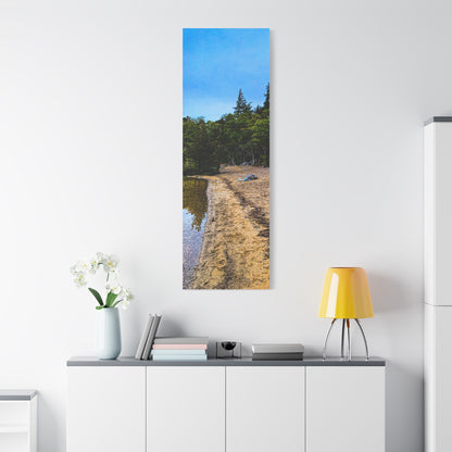 Muckross Lake Beach Matte Canvas, Stretched, 1.25"