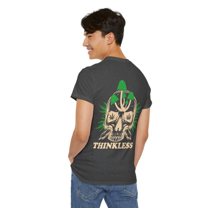 Mushroom Skull 'THINKLESS' T-Shirt