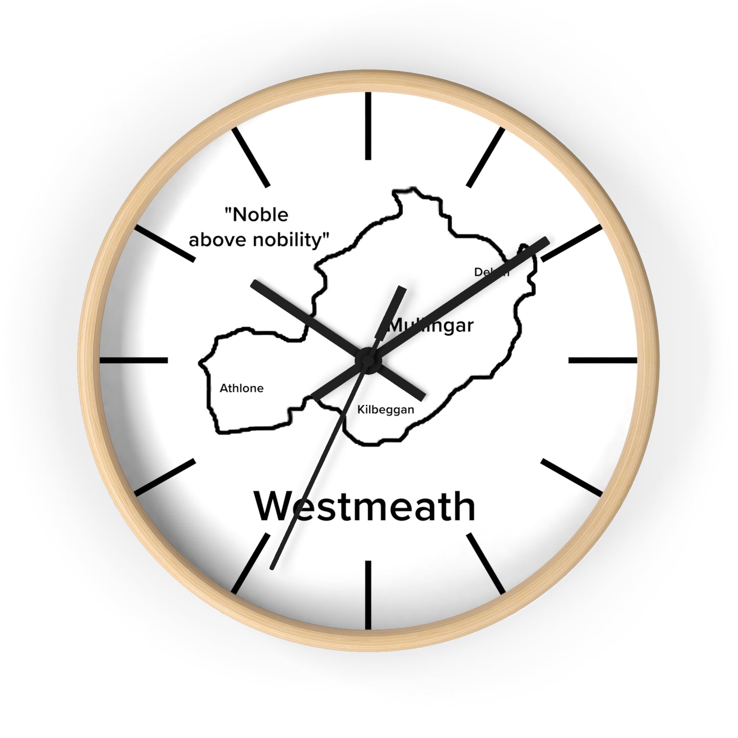 Westmeath County Wall Clock