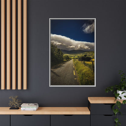 Somewhere In Kerry Matte Canvas, Framed (Multi-color)