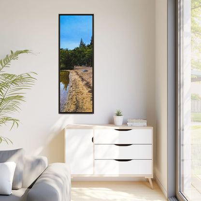 Killarney Beach Matte Canvas, Framed (Multi-color)