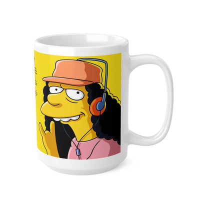 Cartoon-Inspired Ceramic Coffee Cup - Otto's Moods - Fun 11oz & 15oz Mugs