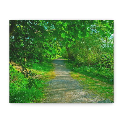 Listowel River Walk Matte Canvas, Stretched, 1.25"