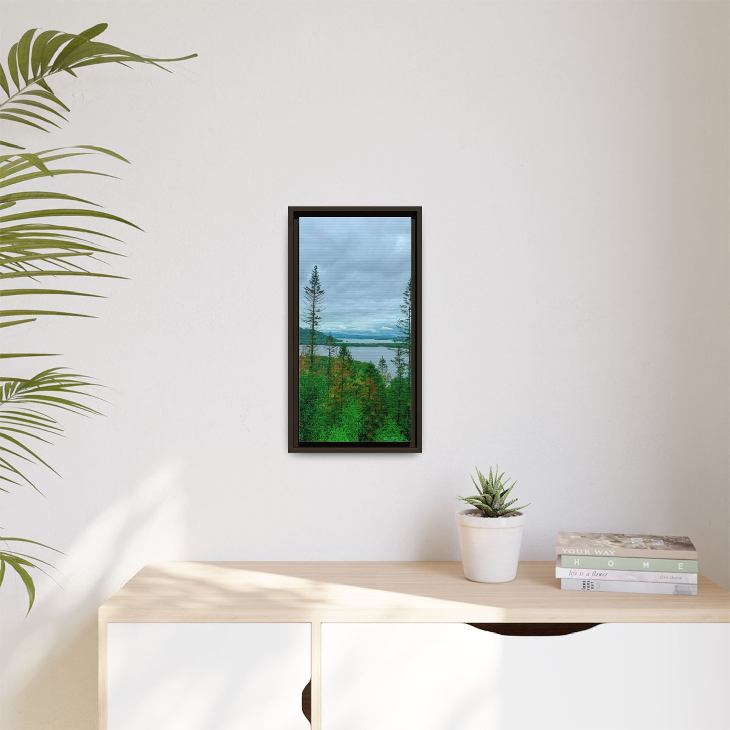 Torc Mountain Trail 2 Matte Canvas, Framed (Multi-color)