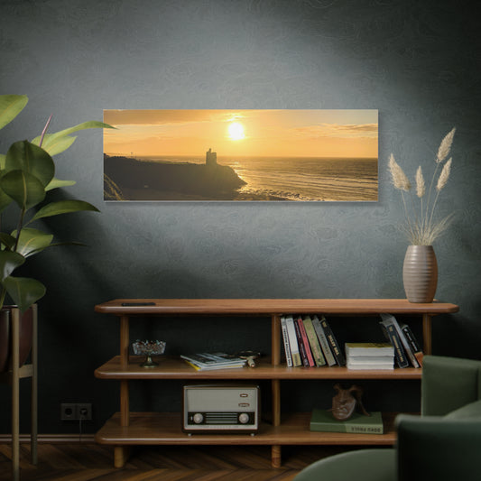 Ballybunion Sunset Castle Matte Canvas, Stretched, 1.25"