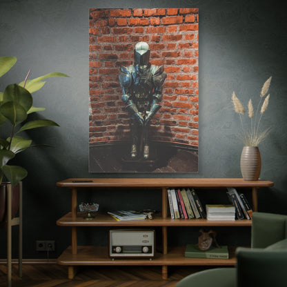 Steel Armour Medieval Age Lithuania Matte Canvas, Stretched, 1.25"