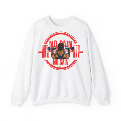 Unisex Heavy Blend™ Crewneck Sweatshirt - No Pain No Gain Fitness