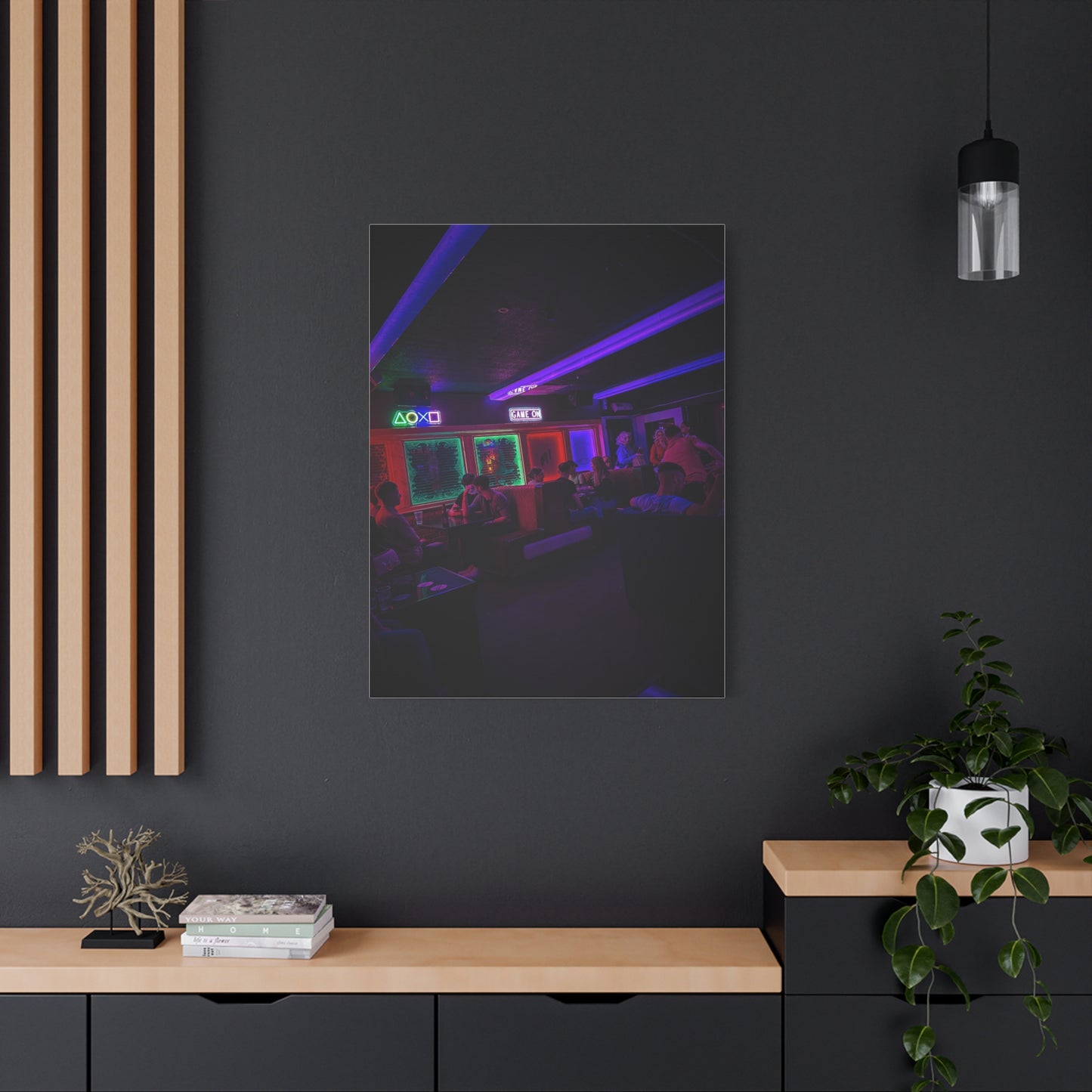 The Mermaids Nite Club Matte Canvas, Stretched, 1.25"