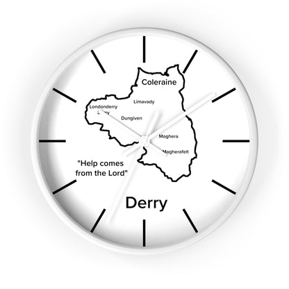 Derry County Wall Clock