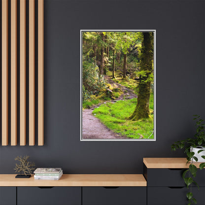 Torc Trail Matte Canvas, Framed (Multi-color)