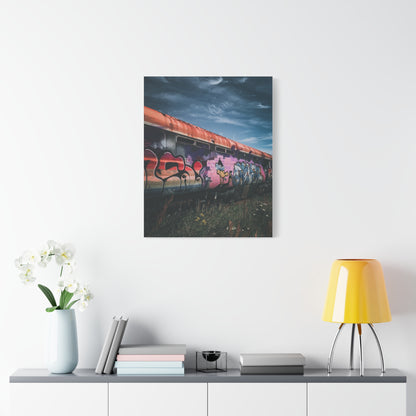 Night Train Matte Canvas, Stretched, 1.25"