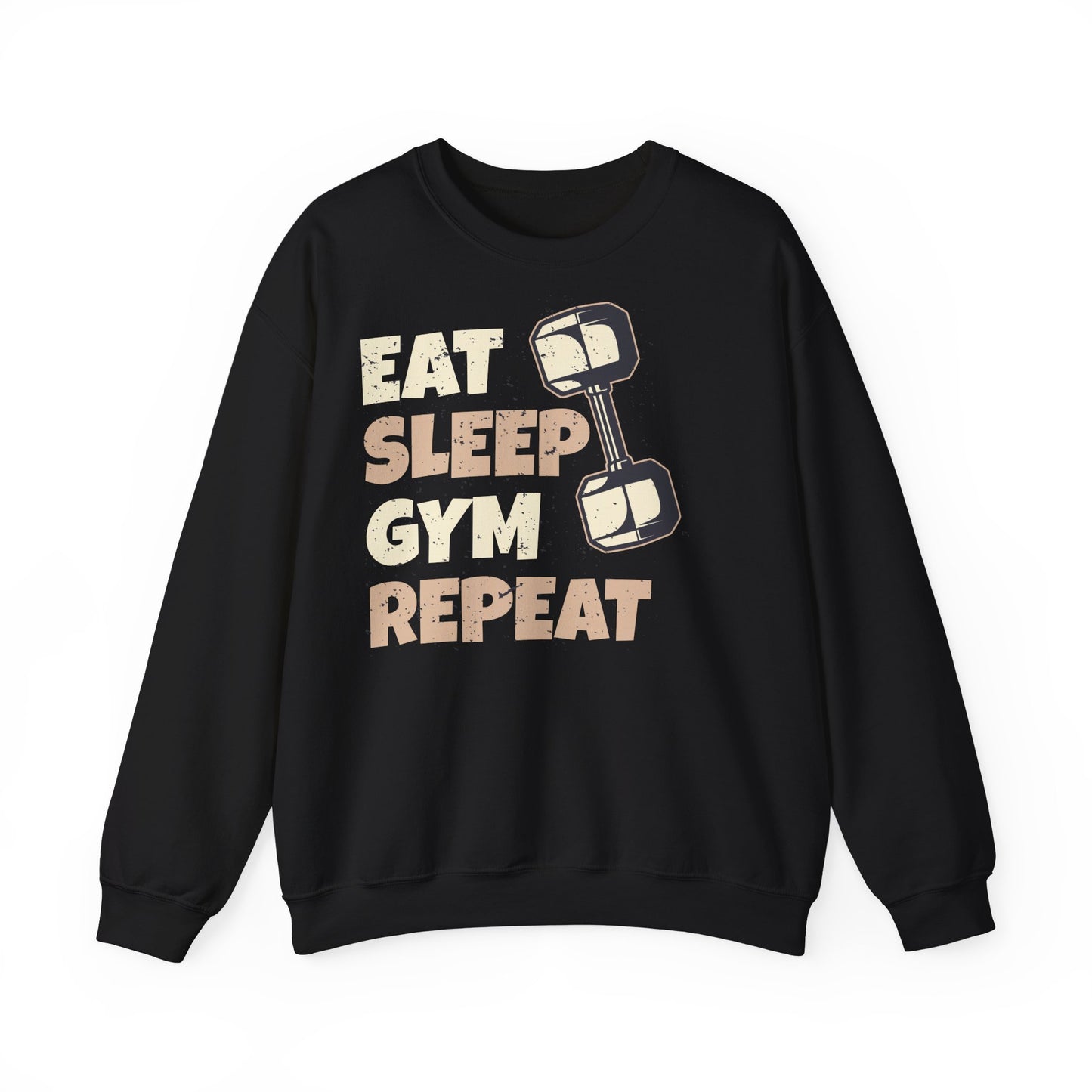 'Eat Sleep Gym Repeat' Unisex Heavy Blend™ Crewneck Sweatshirt
